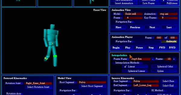 Kinematic Simulation-3d Kinematic Simulation 3d